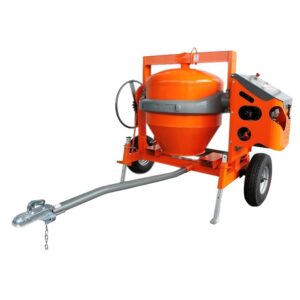Mélangeur à béton ou mortier 6 pi.cu. remorquable